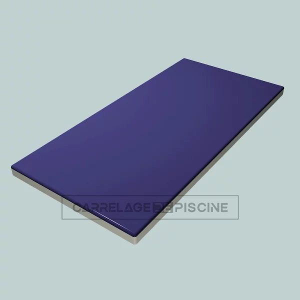 azulejo azul oscuro brillo 25x50